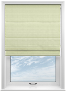 Shima Faux Silk, Apple - Roman Blind